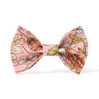 Thumbnail for DOG BOW TIE - FLORAL PRINT PINK