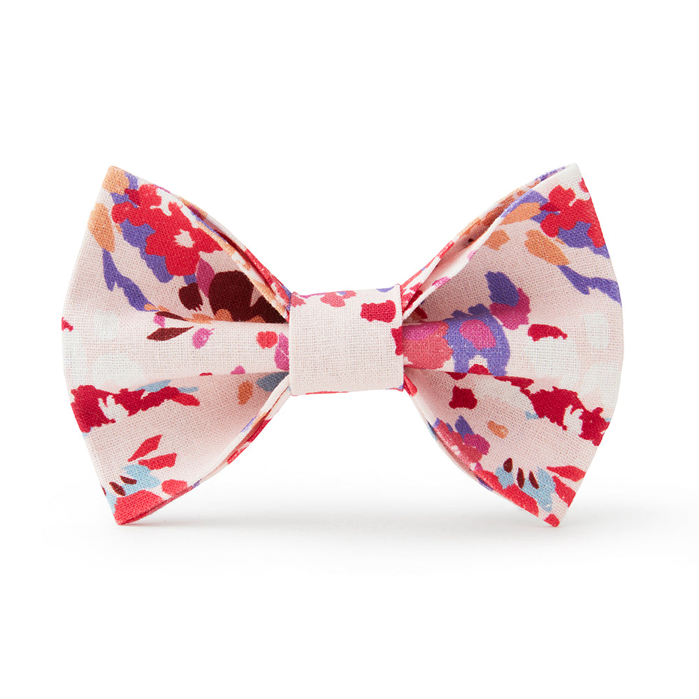 DOG BOW TIE - BOLD FLORAL